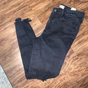 Abercrombie super skinny high rise ankle size 10